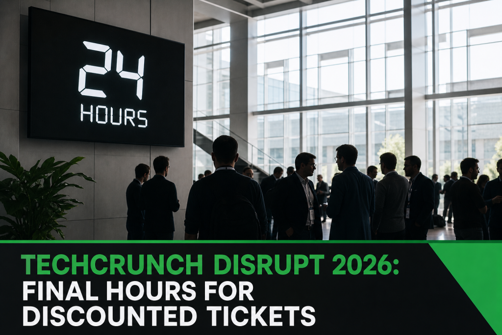 TechCrunch Disrupt 2026: Zadnja priložnost za vstop med tehnološke vizionarje po nižji ceni