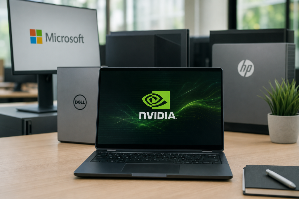 Nvidia z novimi AI PC-ji vstopa v tekmo za prihodnost osebnih računalnikov Nvidia z novimi AI PC-ji vstopa v tekmo za prihodnost osebnih računalnikov