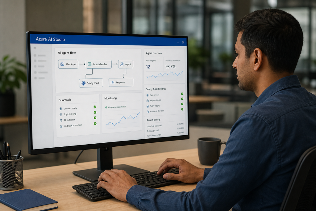 Microsoft v Azure AI Studiju razvijalcem ponuja napredne varnostne ukrepe za nadzor AI agentov Microsoft v Azure AI Studiju razvijalcem ponuja napredne varnostne ukrepe za nadzor AI agentov