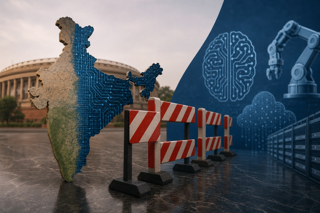 Indija omejuje dostop do zahodnih AI modelov in odpira razpravo o prihodnosti umetne inteligence
