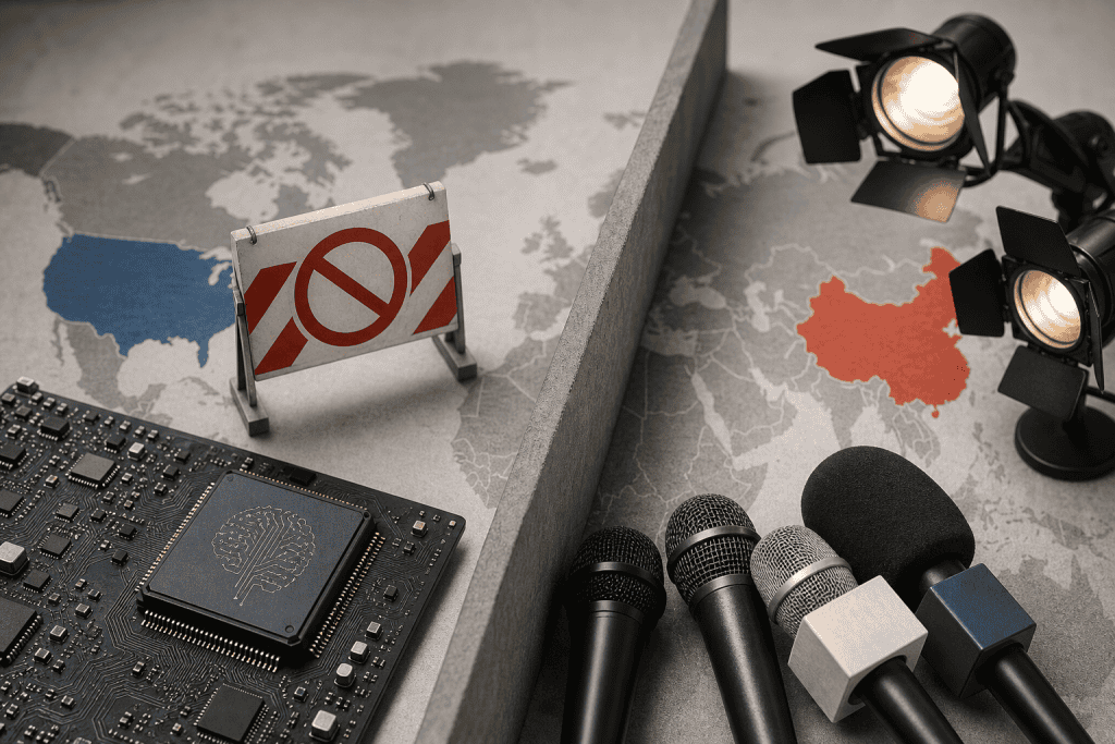 Ali vladne prepovedi nehote krepijo globalni vpliv podjetij za umetno inteligenco?