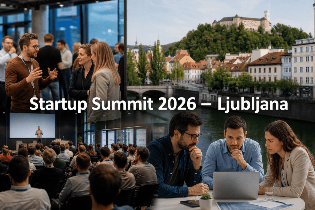 Zadnja priložnost za najugodnejšo prijavo na Startup Summit 2026 v Ljubljani Zadnja priložnost za najugodnejšo prijavo na Startup Summit 2026 v Ljubljani