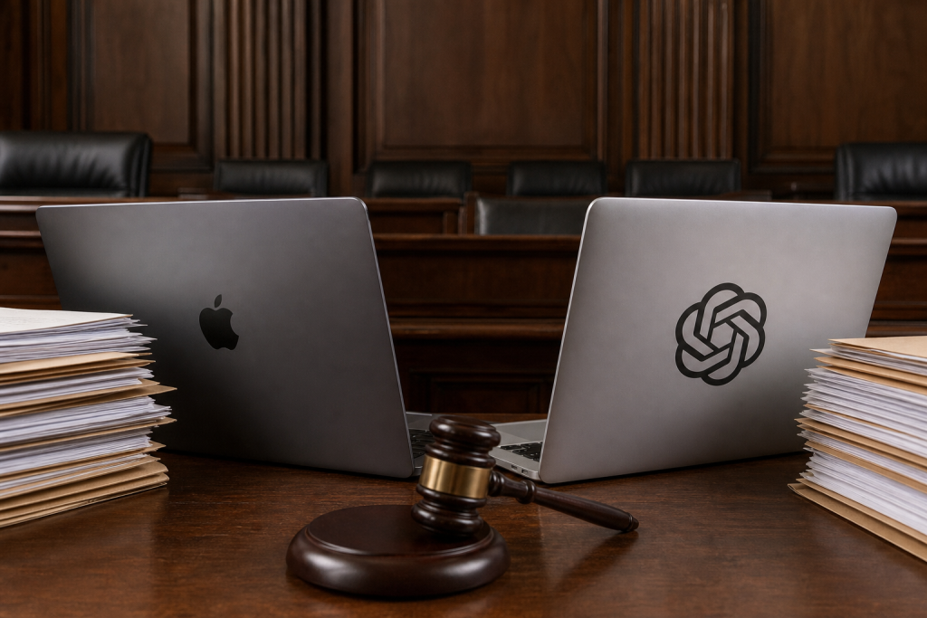 Apple proti OpenAI: Sodna bitka razkriva temno plat boja za prevlado v umetni inteligenci Apple proti OpenAI: Sodna bitka razkriva temno plat boja za prevlado v umetni inteligenci