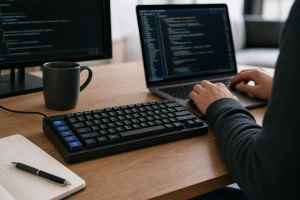 OpenAI vstopa na trg strojne opreme z napredno AI tipkovnico Codex in izzivi konkurence