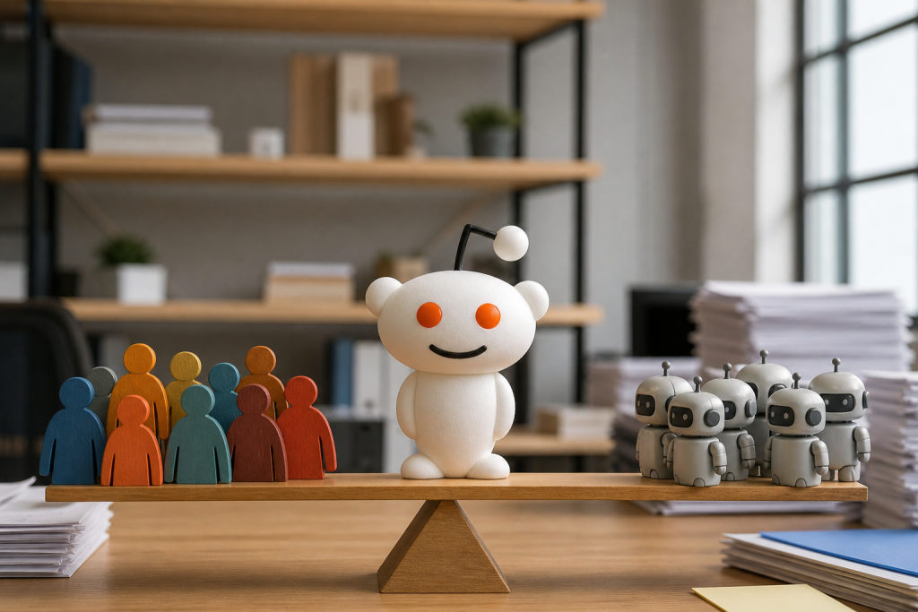 Reddit na prelomnici: umetna inteligenca prinaša rast, a tudi sporne izzive za prihodnost spletnih skupnosti