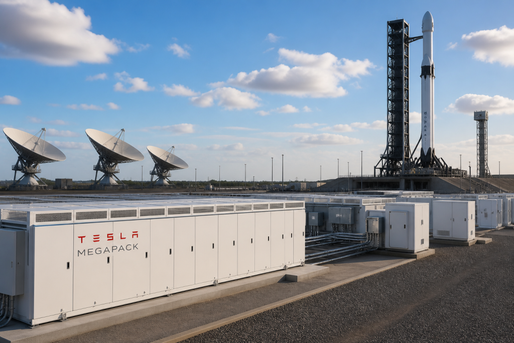 Kako Teslini Megapacki in umetna inteligenca spreminjajo energetsko prihodnost SpaceX