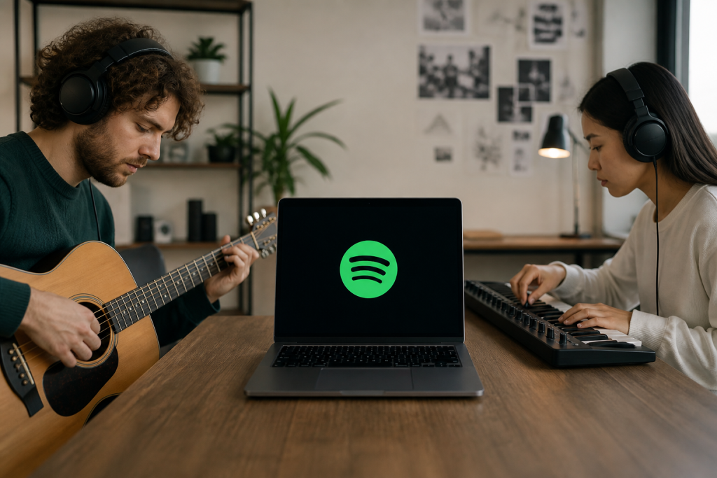 Spotify postavlja meje: Kako bo zaznaval in omejeval AI glasbo v svojih priporočilih Spotify postavlja meje: Kako bo zaznaval in omejeval AI glasbo v svojih priporočilih