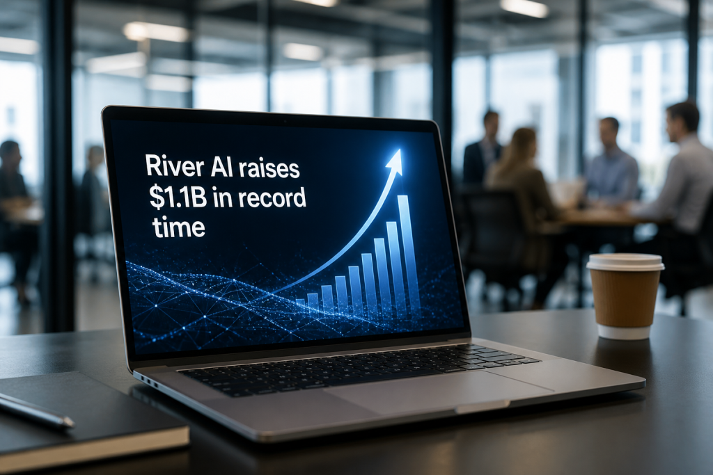 River AI v dveh mesecih zbral 1,1 milijarde dolarjev in dvignil pričakovanja generativne umetne inteligence River AI v dveh mesecih zbral 1,1 milijarde dolarjev in dvignil pričakovanja generativne umetne inteligence