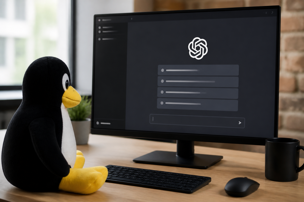 Kaj bi pomenila uradna ChatGPT aplikacija za Linux uporabnike in odprtokodno skupnost