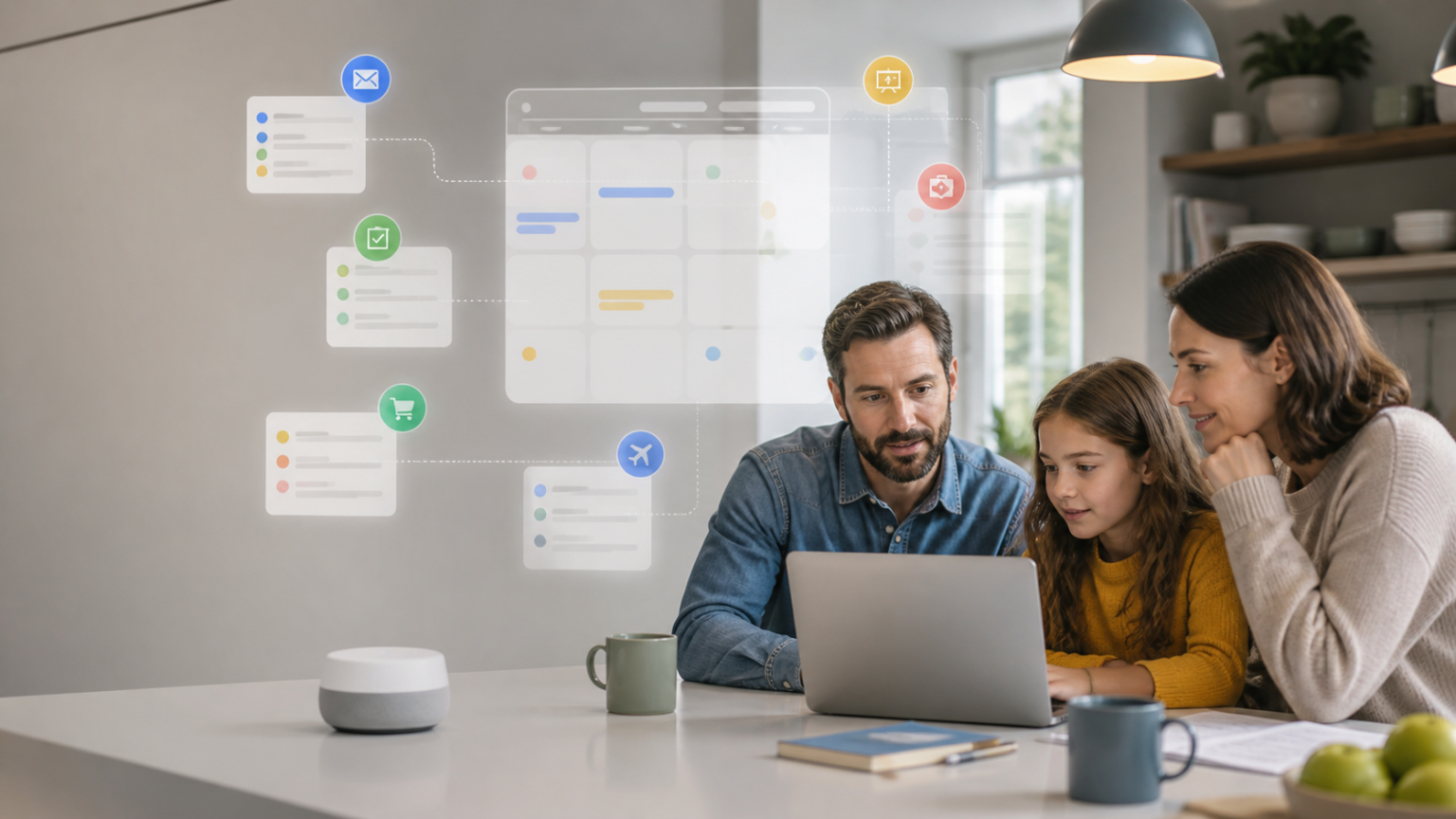 Google CC: AI agent, ki želi prevzeti organizacijo družinskega življenja