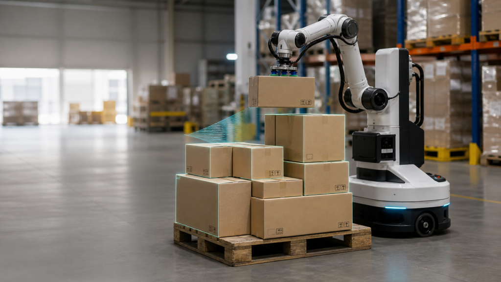 Maven Robotics z 100 milijoni dolarjev stavi na UI, ki v skladiščih sestavlja palete Maven Robotics z 100 milijoni dolarjev stavi na UI, ki v skladiščih sestavlja palete